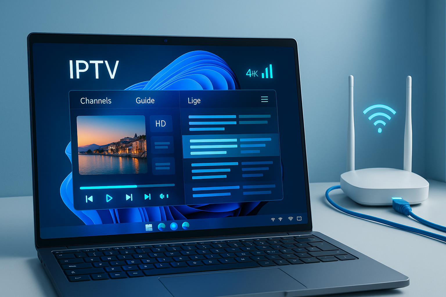 Comment peut on avoir IPTV sur windows 11​ ?