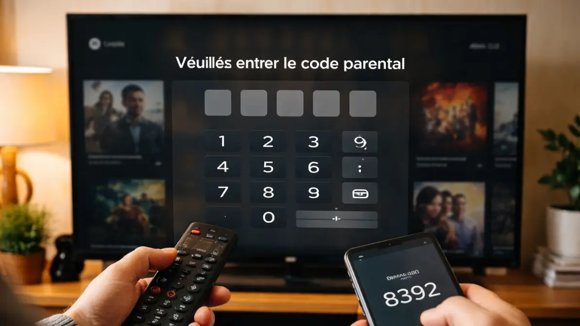 comment utiliser un code parental iptv