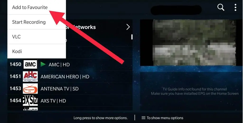 favoris iptv