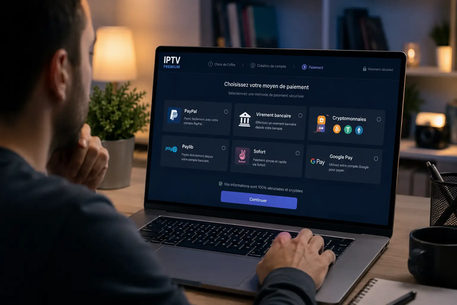 iptv sans carte de crédit